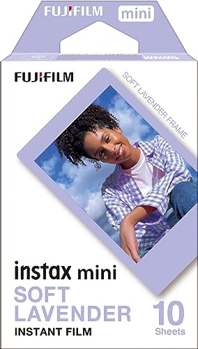 instax instant mini film 10 shot pack, Soft Lavender: Amazon.co.uk